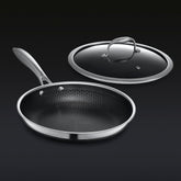 Hybrid Fry Pan with Lid, 10"