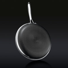 Hybrid Fry Pan with Lid, 12"