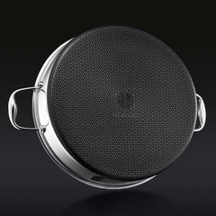 Hybrid Deep Sauté Pan/Chicken Fryer with Lid, 7-Qt