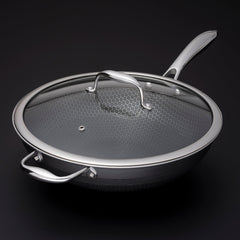 Hybrid Wok with Lid, 12"