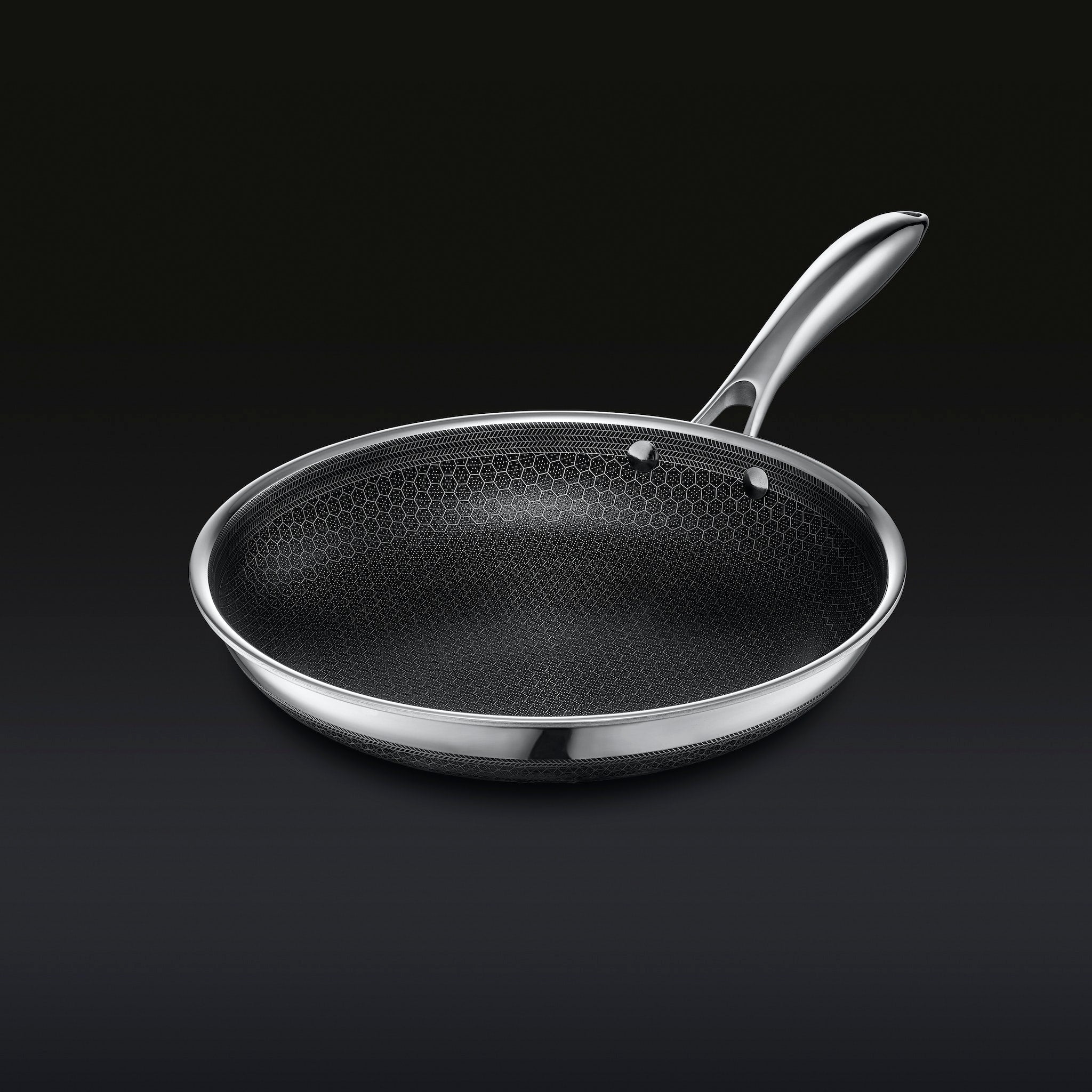 Hybrid Fry Pan with Lid, 10"